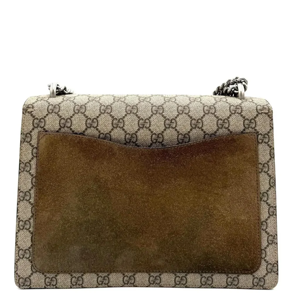 Dionysus Medium GG Supreme Monogram Canvas Bag - Picture 4 of 10